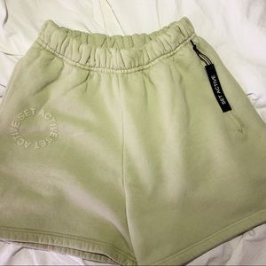 💚 SET ACTIVE sweatshorts in mint 💚